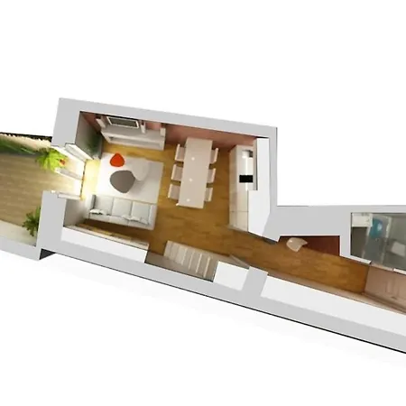 Modern Loft In Centre 아파트